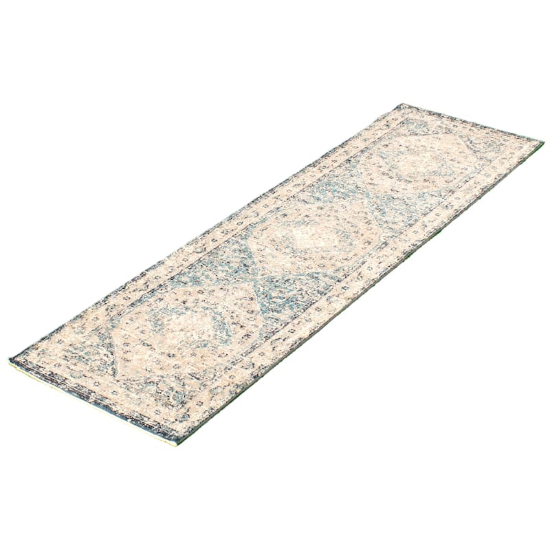 ECARPETGALLERY Machine Woven Bolivia Bijar Grey Rug - 2'2 x 8'0