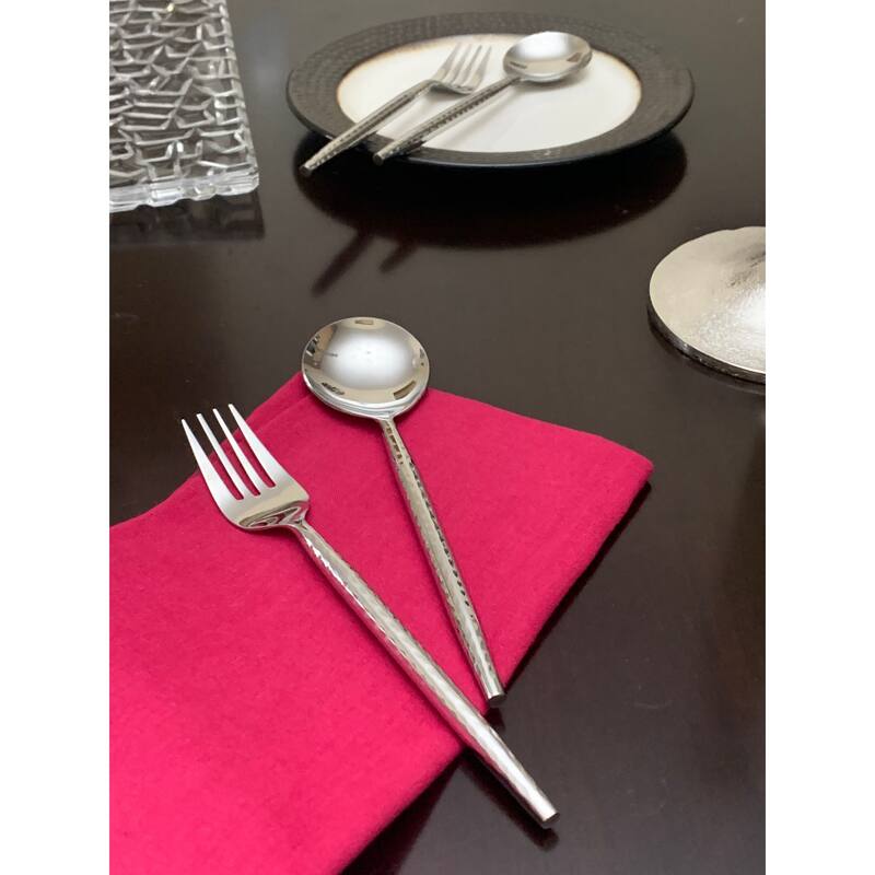 VIBHSA Dinner Forks and Dinner Spoons Set of 8 Pieces