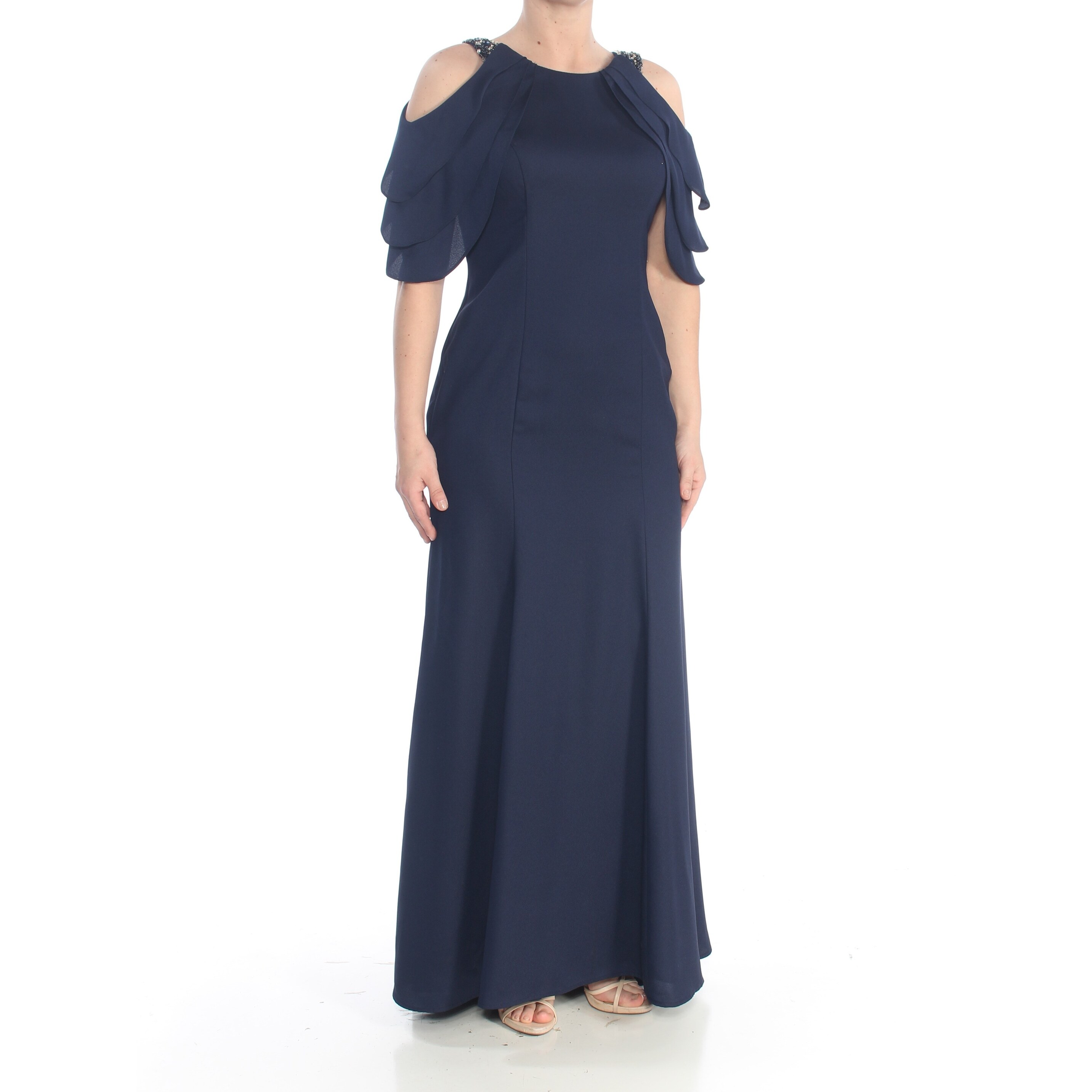 betsy and adam navy gown