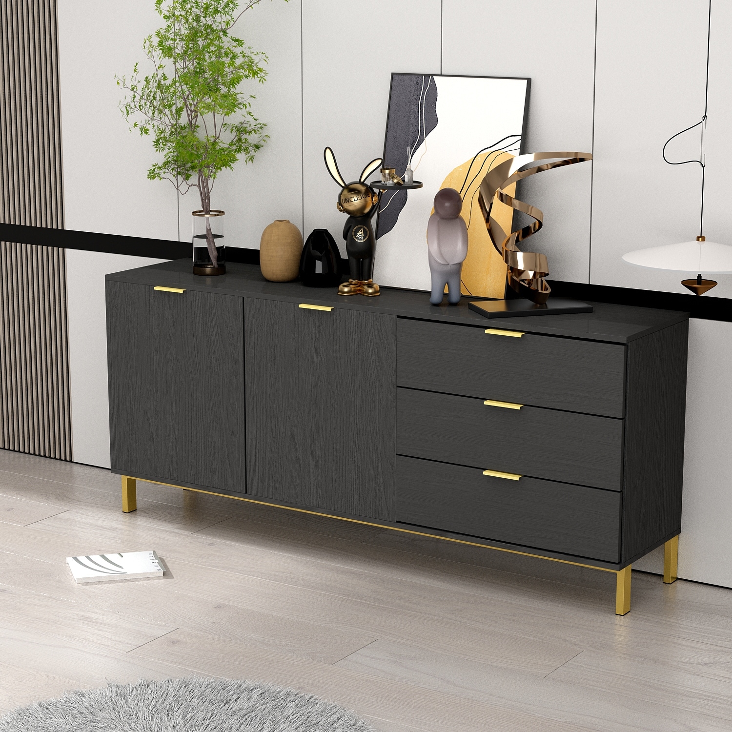 Espresso credenza sales