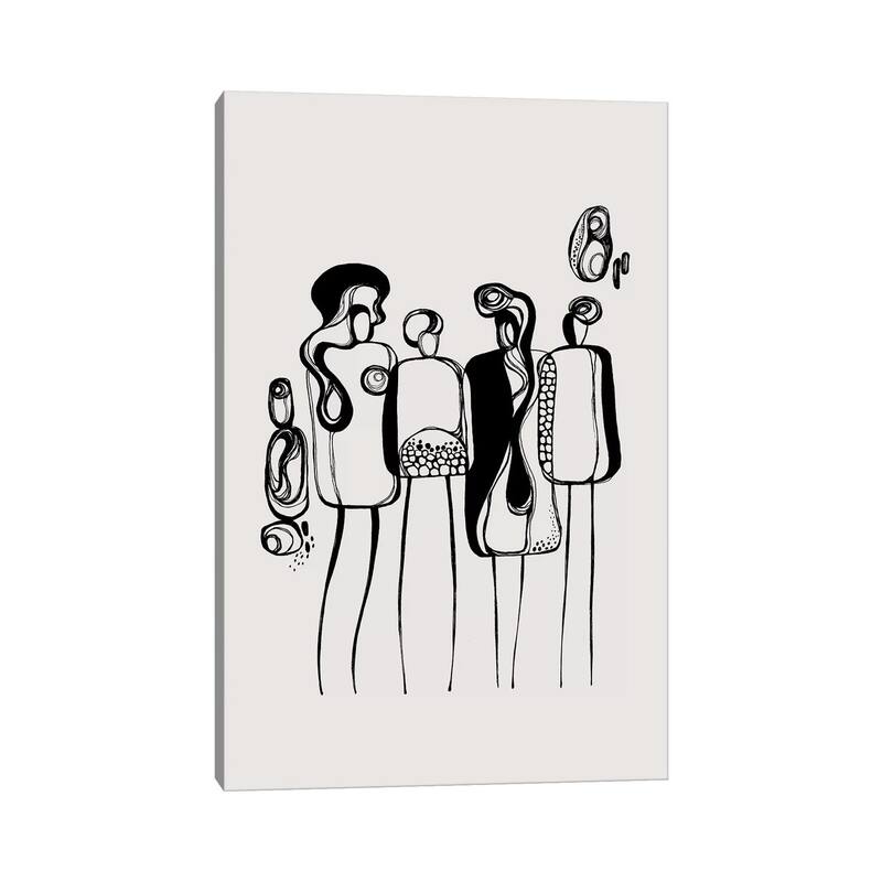 iCanvas "Pod People IV" by Soul Curry Art & Illustrations Canvas Print