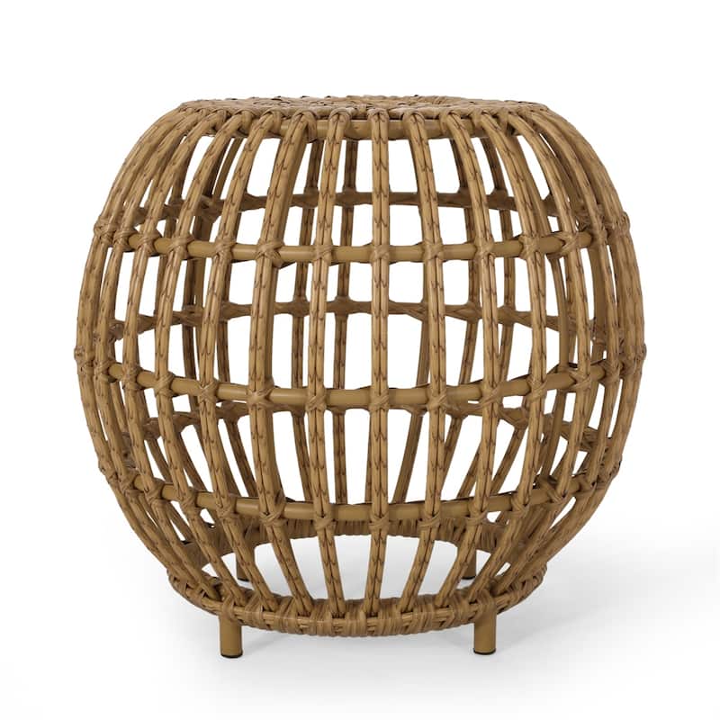 19.7" Wicker Coffee Table