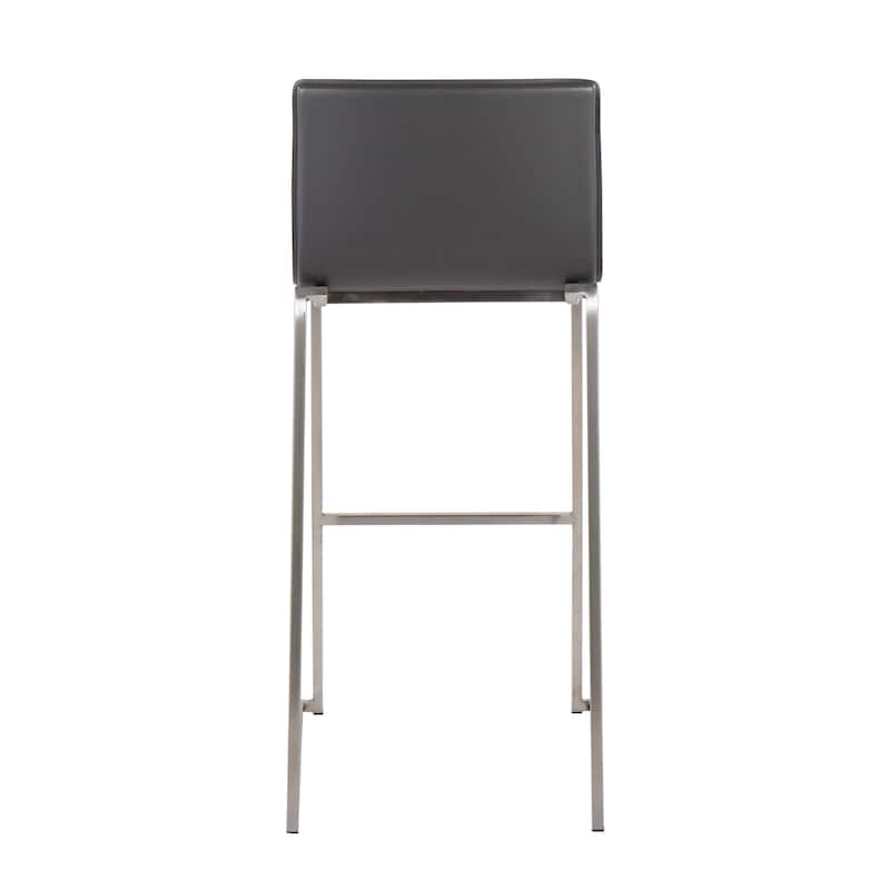 Silver Orchid Mara Upholstered Bar Stool - Set of 2