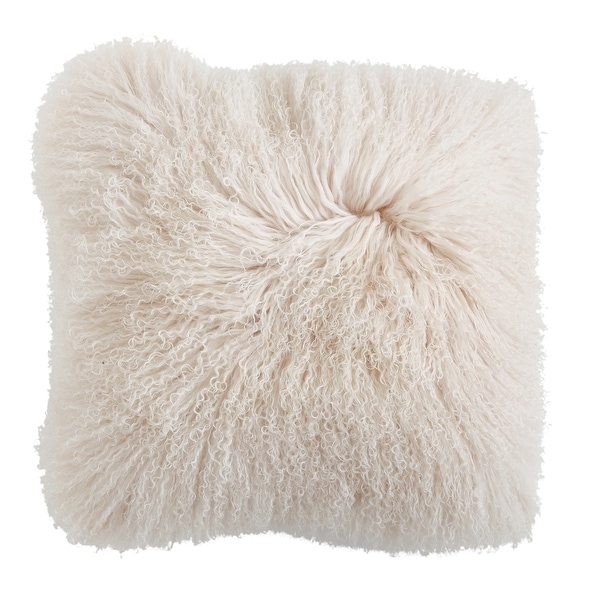 Mongolian lamb sales pillow sale