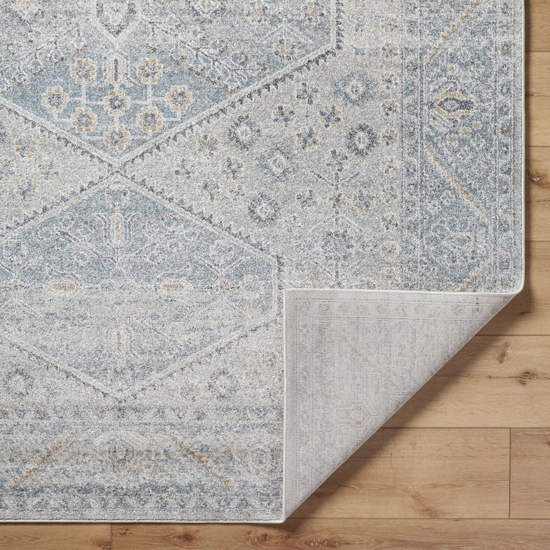 Livabliss Alpharetta Classic Border Area Rug