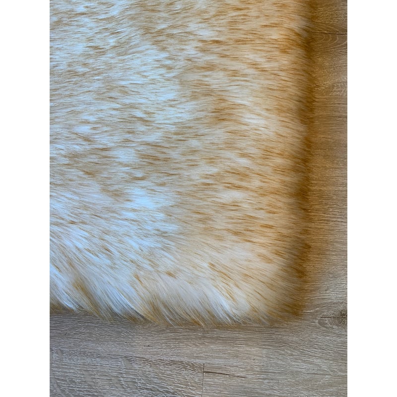 Ovella Home Premium Luxurious Faux Sheepskin Single Pelt Plush Shag Accent Rug - 2' x 3' - 2' x 3'