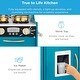 preview thumbnail 4 of 5, Pretend Play Kitchen Wooden Toy Set for Kids with 11 Accessories