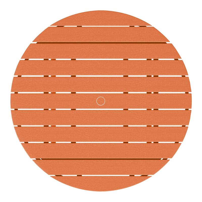 Laguna Outdoor Poly Adirondack 38" Round Coffee Table