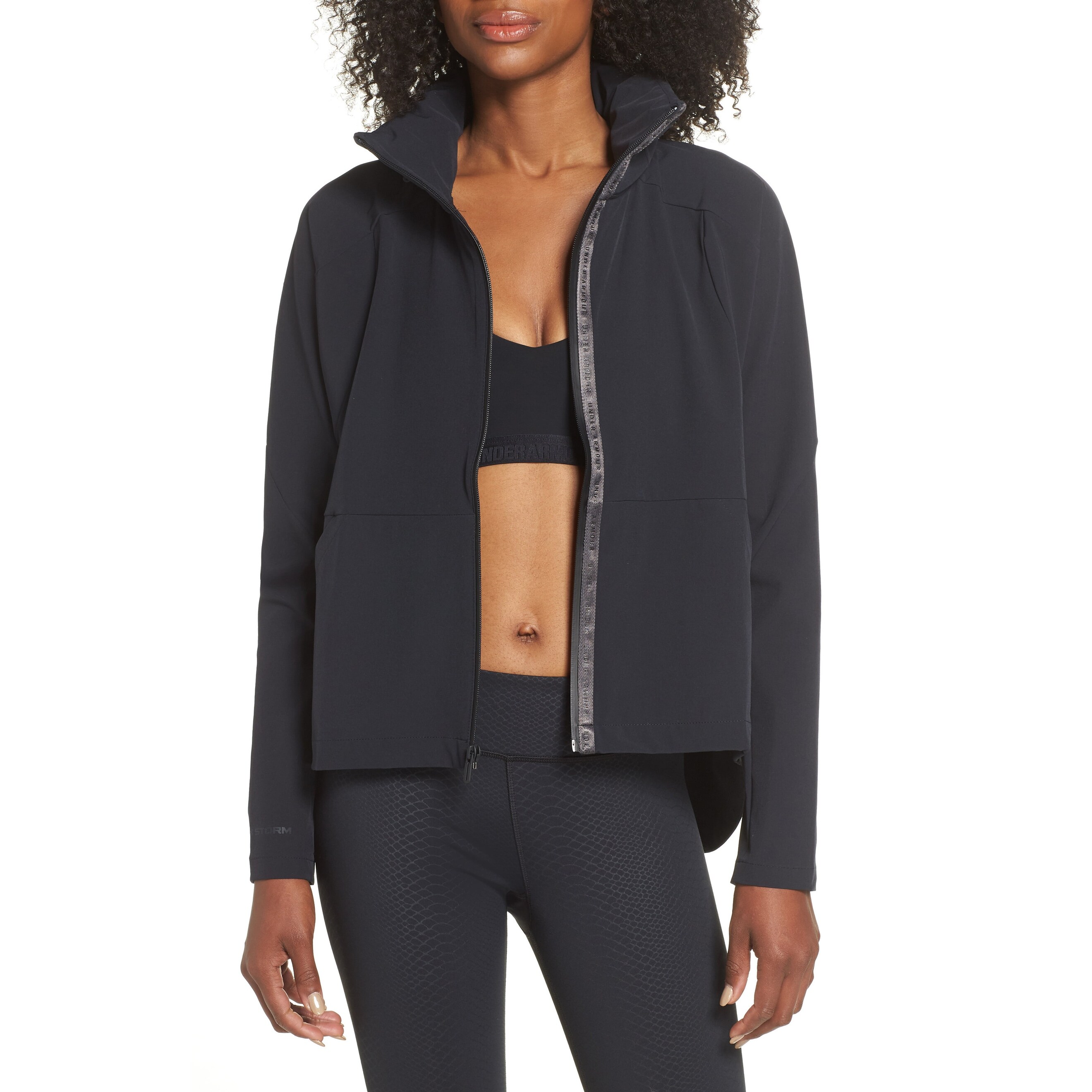 under armour jackets black women