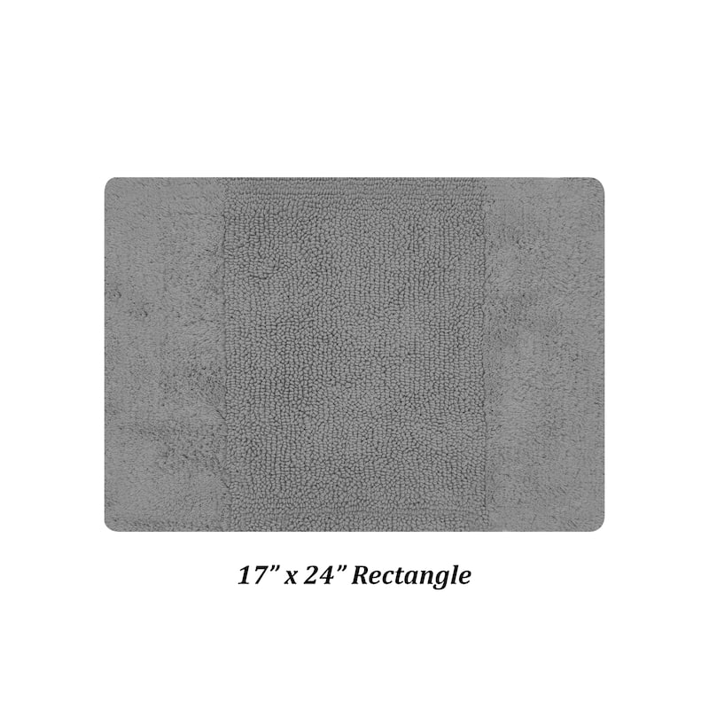 Better Trends Bath Rug 100% Cotton Water Absorbent Tufted Bathroom Rugs for Shower, Sink Mats Machine Wash Granada Collection