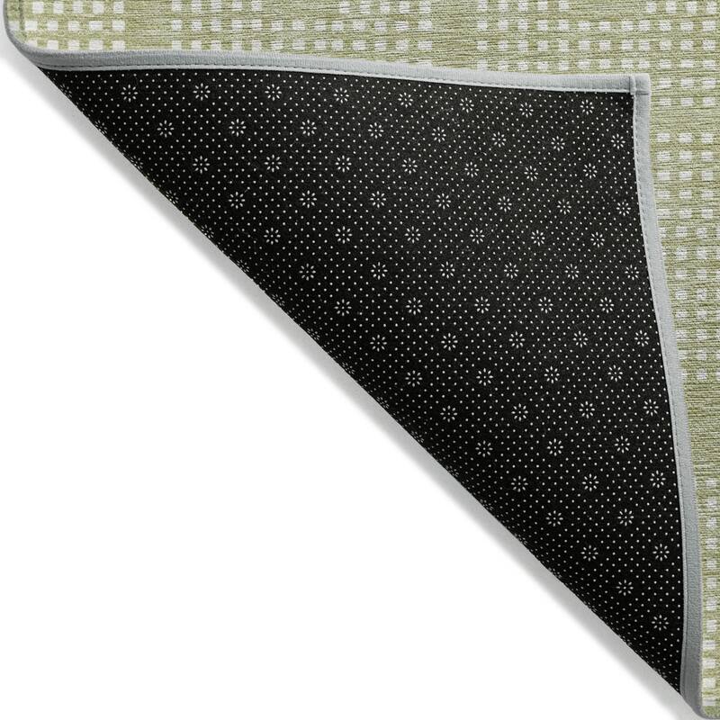 HomeRoots Geometric Transitional Rectangle Outdoor Rug