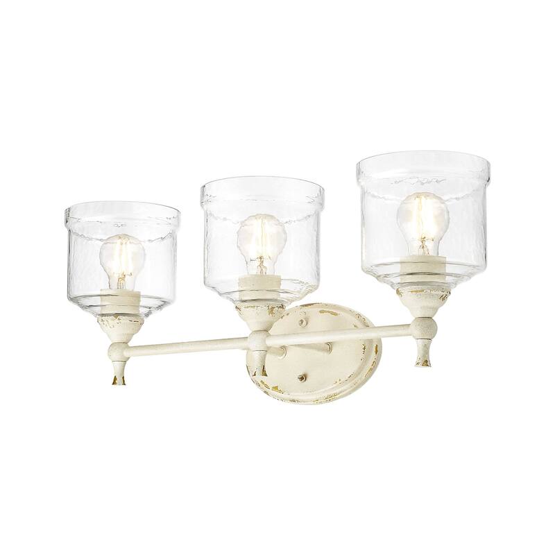 Golden Lighting 0806-BA3 HWG Keating 3 Light 24" Wide Vanity Light