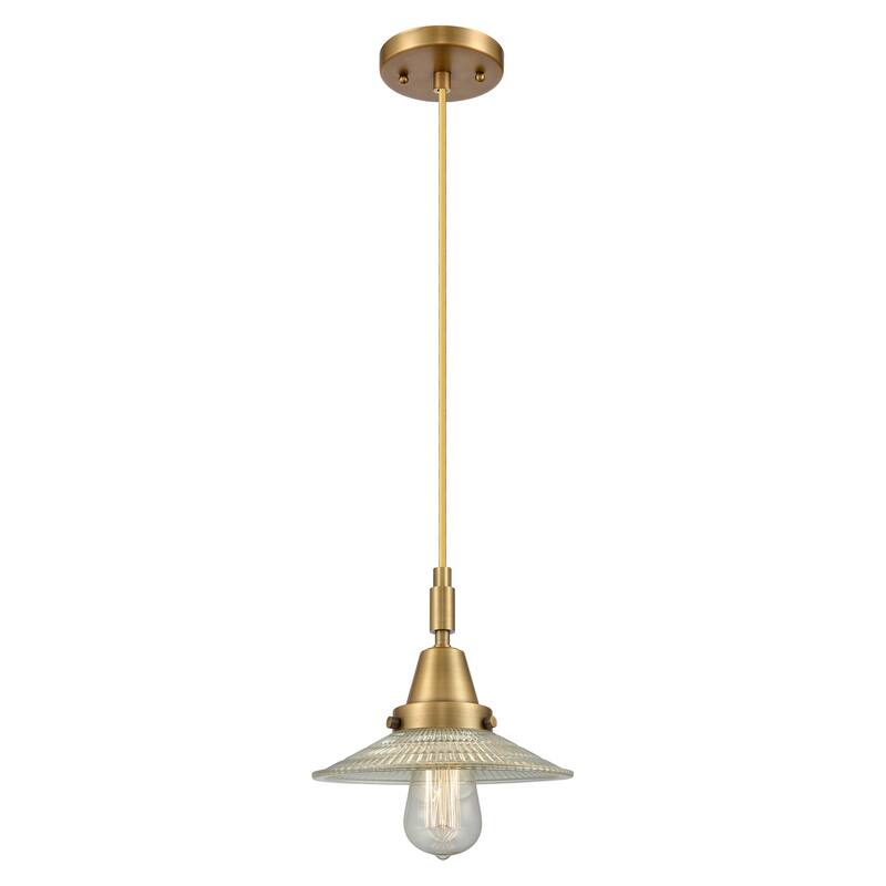 Innovations Lighting 447-1P-G2 Halophane 9" Wide Mini Pendant with