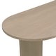 preview thumbnail 13 of 22, Christopher Knight Home - Eleanor Modern Style Oval Rubberwood Dining Table - 88" W x 40" D x 30" H