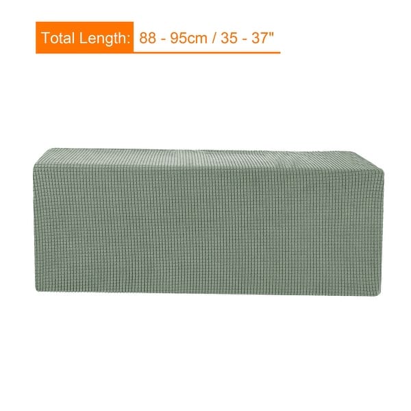 slide 3 of 5, Air Conditioner Cover 35-37 Inch Knitted Elastic Cloth Dustproof Green - 35-37 Inch Green