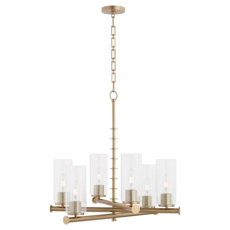Quorum International 641-6 Mercier 6 Light 26" Wide Chandelier