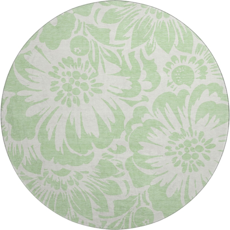 Premium Washable Super Soft Modern Floral Mayfield Rug