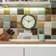 preview thumbnail 10 of 195, Infinity Instruments Round Retro Kitchen Wall Clock by Infinity Instruments
