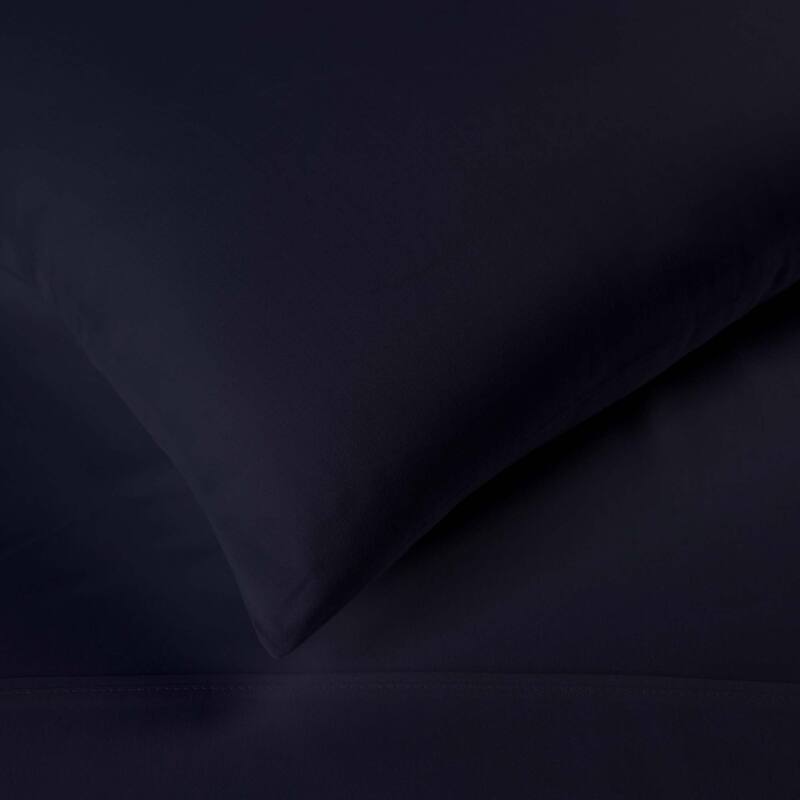 Superior Dorm In A Bag Comforter, Sheet Set, 3 Piece Towel Set and Pillows, Twin XL, Navy Blue