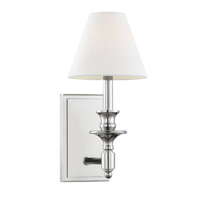 Savoy House Washburn Single Light 15" Tall Wall Sconce