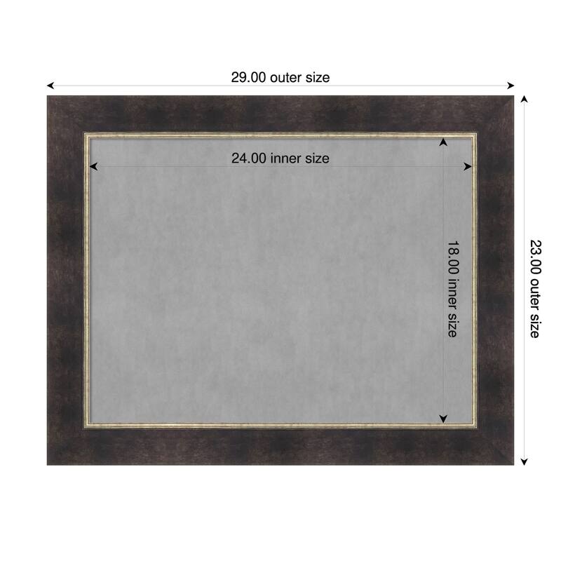 Amanti Art Odin Antique Bronze Framed - 29 x 23 in