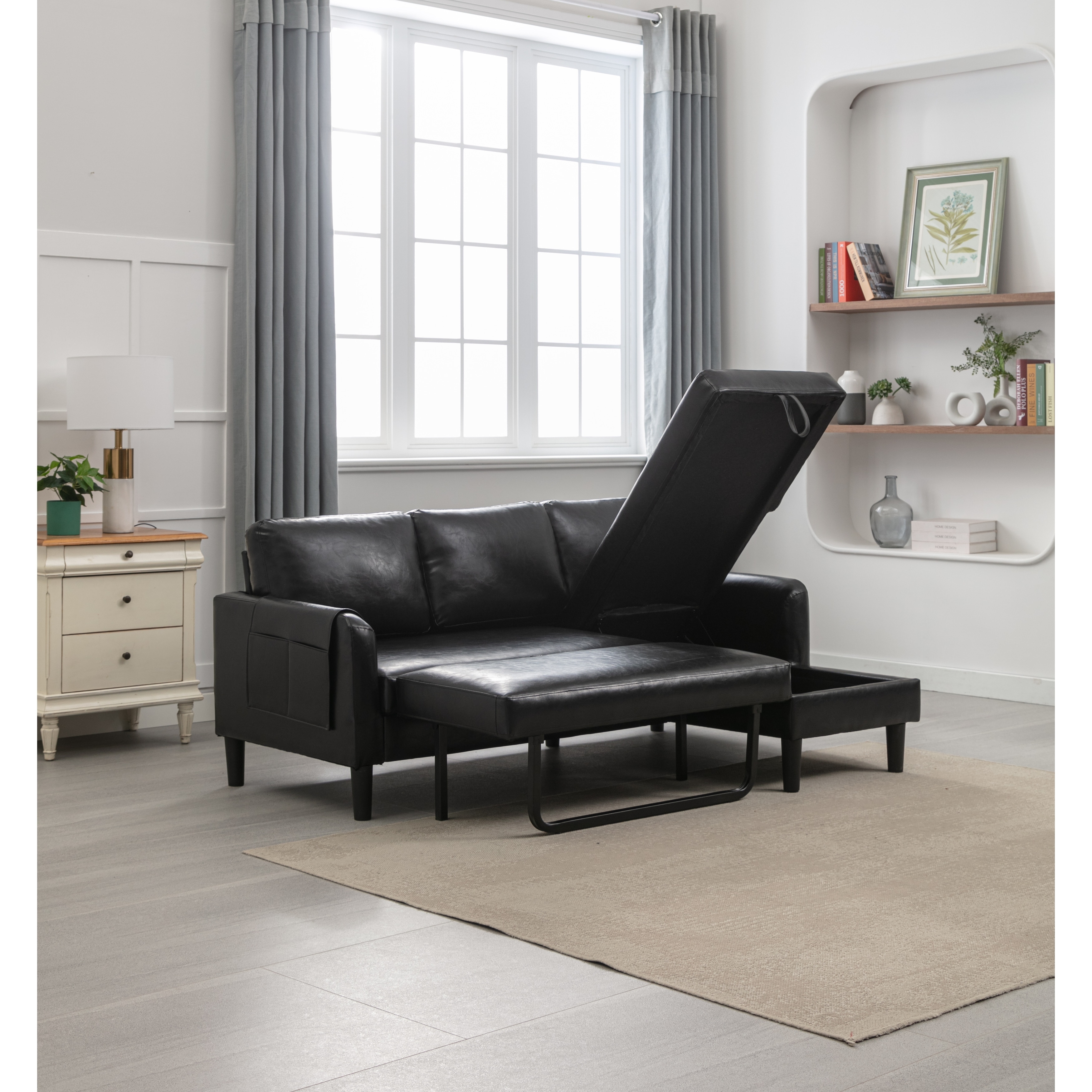 Pull out hotsell sofa lounge