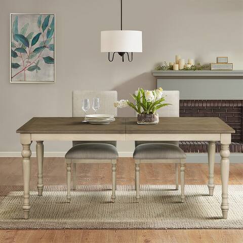 Martha Stewart Fiona Rectangular Wood Dining Table