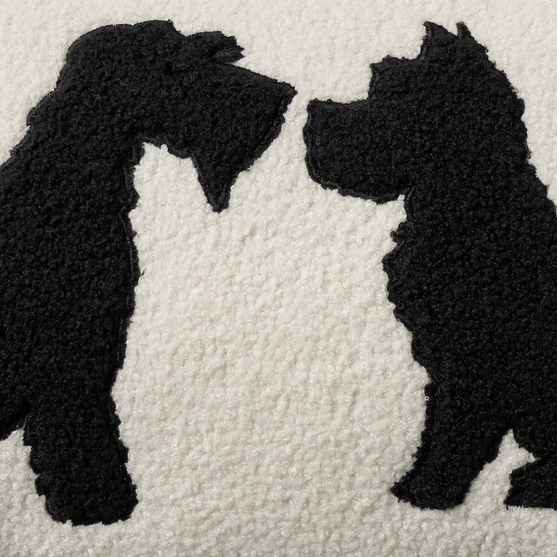 Mina Victory Pet Pillows & Access Animals Throw Pillow