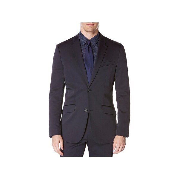 Shop Perry Ellis Mens Travel Luxe Two Button Suit Jacket Slim Fit