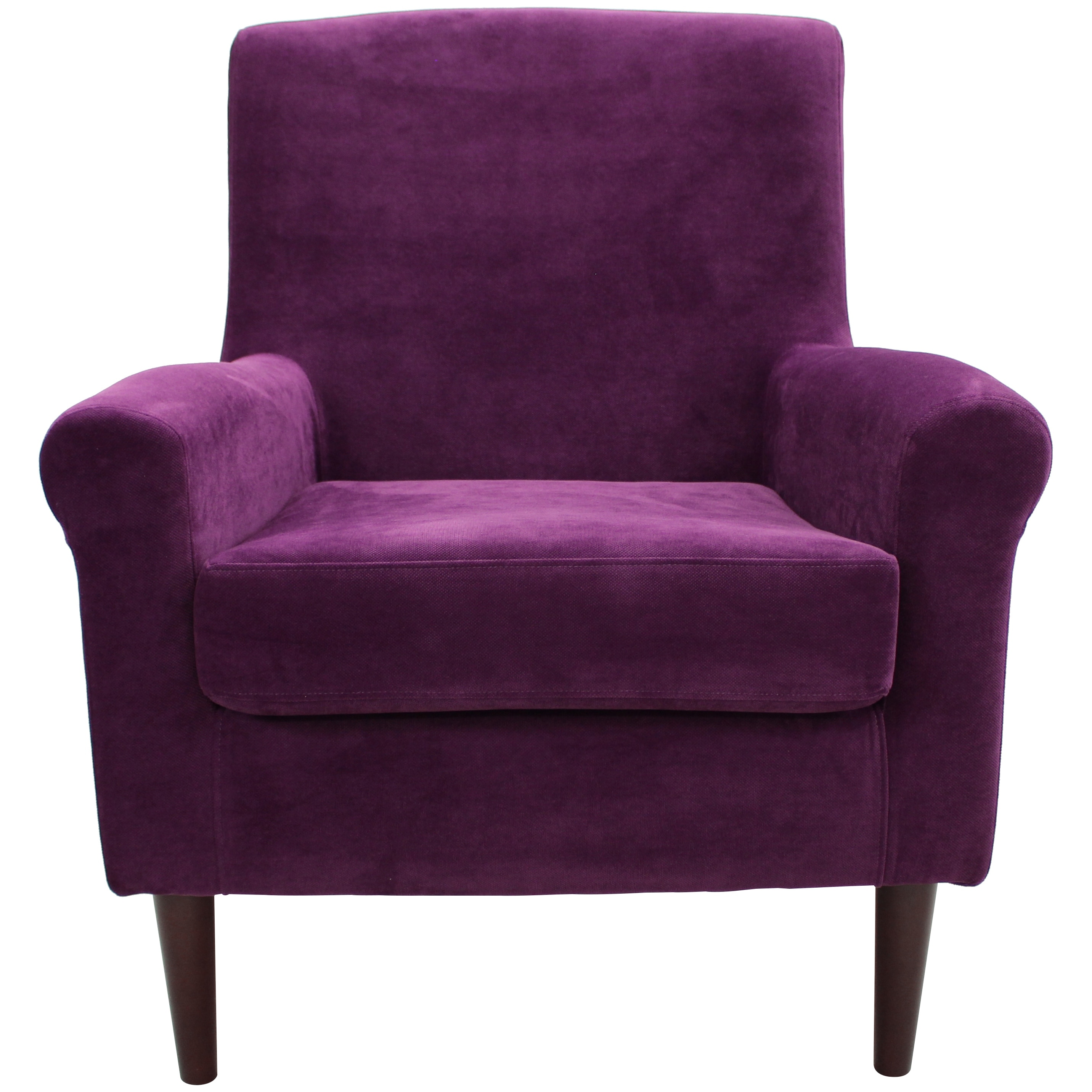 Ellis rolled best sale arm lounge chair