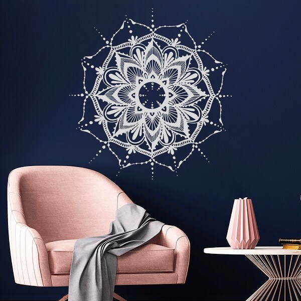 Mandala Wall Decals Om Sign Decal Yoga Sticker Vinyl Decals Wall Decor Murals Meditation Decor Pattern Namaste Yoga Studio. Opens flyout.