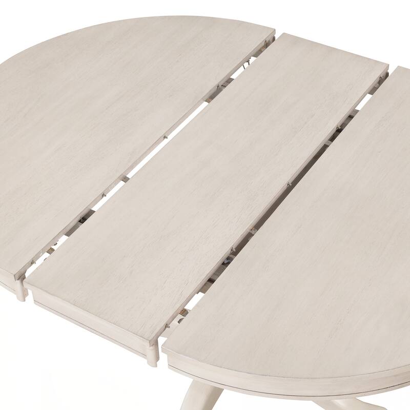 Modern Dining Table Set for 4,Round Table and 4 Kitchen Room Chairs,5 Piece Kitchen Table Set for Dining Room,Dinette