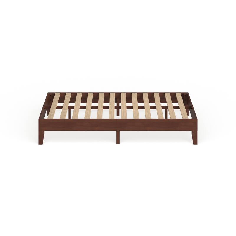 Porch & Den Neron 12-inch Deluxe Wood Full-size Platform Bed