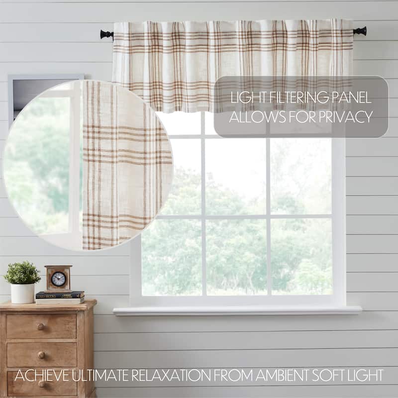 Sawyer Mill Plaid Valance