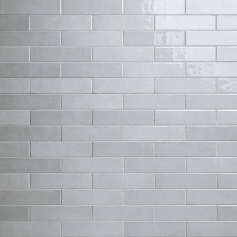 Ackland AKNPTHOK3X12G-CA Hoku - 3" x 12" Ceramic Rectangle Wall Tile - - Breeze