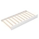 preview thumbnail 6 of 6, House Kids Bed with Trundle, Customizable Eaves Design, Decorate & Save Space, White
