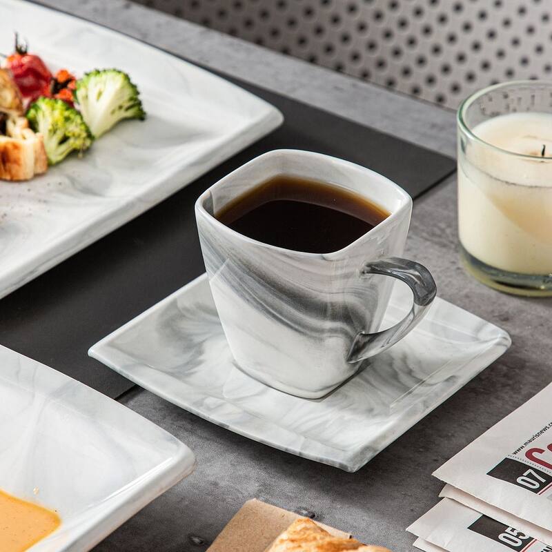 MALACASA Blance 60-Piece Dinnerware Set (Service for 12)