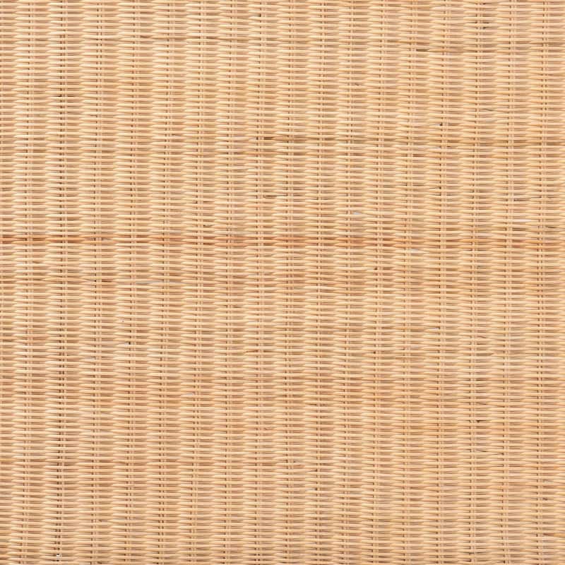 Hekima Natural Rattan Standalone Headboard - Coastal Boho Style Handwoven Wicker Bed Backdrop, Queen