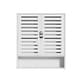 preview thumbnail 3 of 11, Bathroom Wall Cabinet Storage Organizer with Adjustable Shelf Double Door