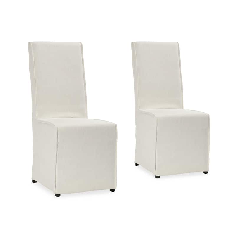 Classic Home Jordan Upholstered Fabric Dining Chair (Set of 2)