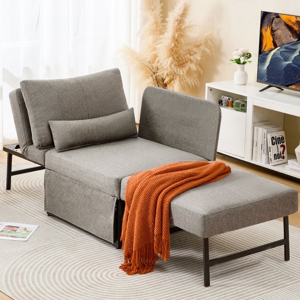 Sleeper Sofa Chair Bed 5 In 1 Convertible Multifunctional Sofa Bed Chair with Adjustable Backrest Assembly Free Bed Bath Beyond 42150810