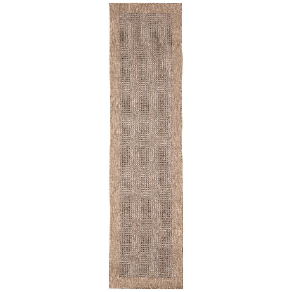 Liora Manne Sahara Texture Border Indoor/Outdoor Rug