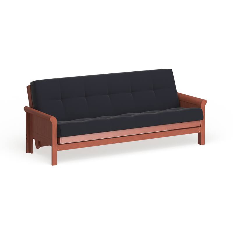 6-inch Thick Twill Futon Mattress (Twin, Full, or Queen)