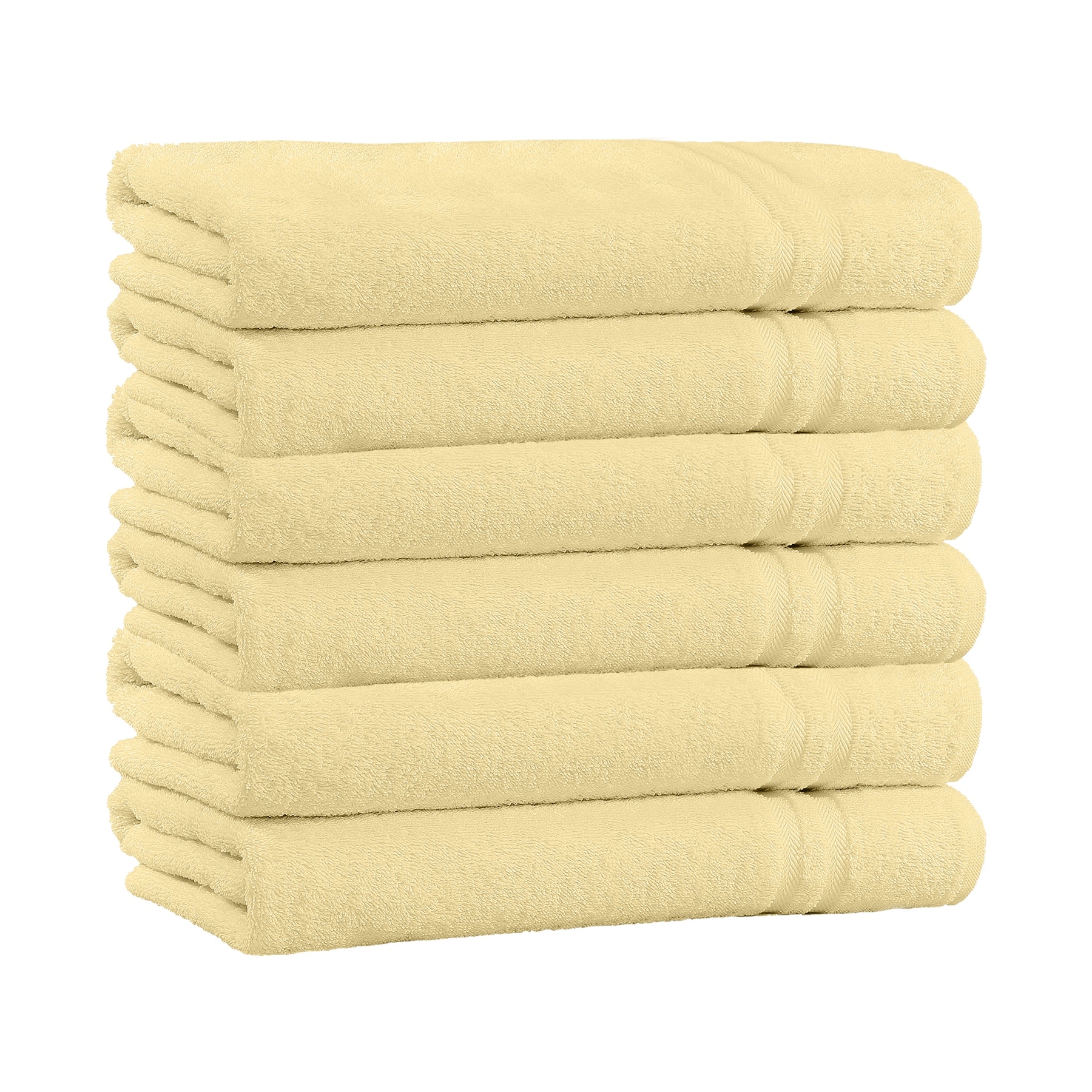 5-Pack 100% Cotton Extra Plush & Absorbent Bath Towels - On Sale