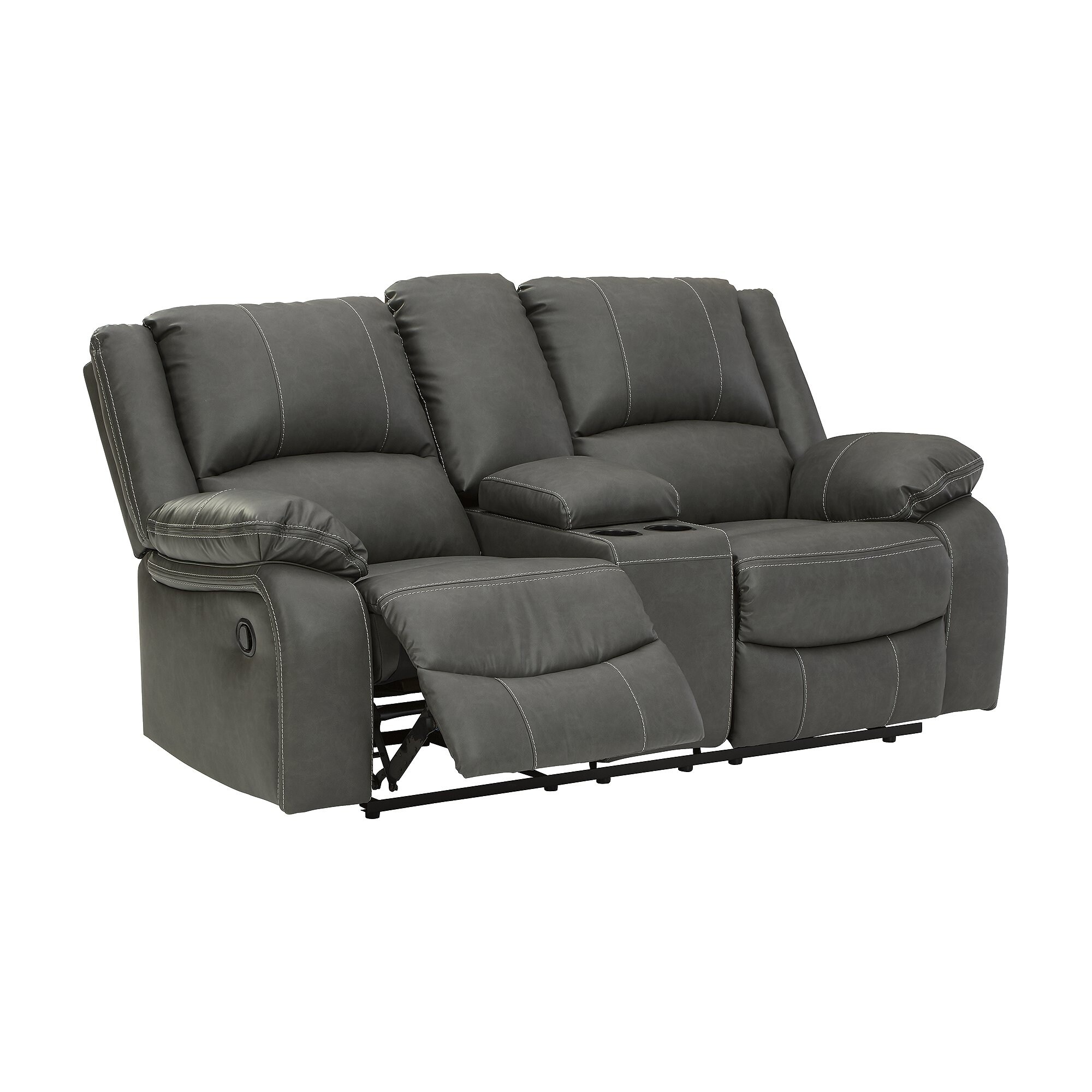 Signature Design by Ashley Calderwell Double Reclining Loveseat w