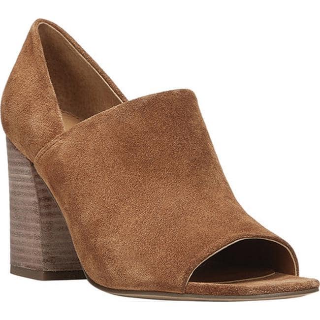 franco sarto open toe booties
