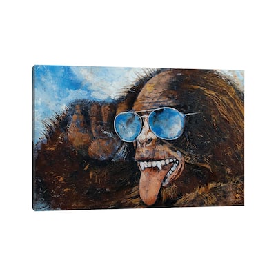 iCanvas "Bigfoot" by Michael Creese Canvas Print
