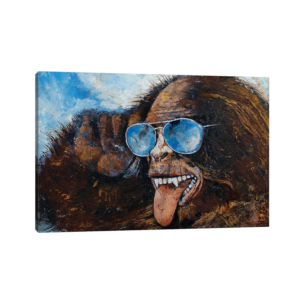 iCanvas "Bigfoot" by Michael Creese Canvas Print