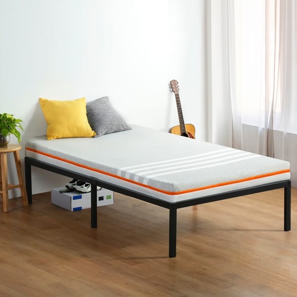 Sleeplanner 18 Inch Modern Metal Platform Bed Frame On Sale Overstock 27594414 We believe in helping you find the product that is. amazon