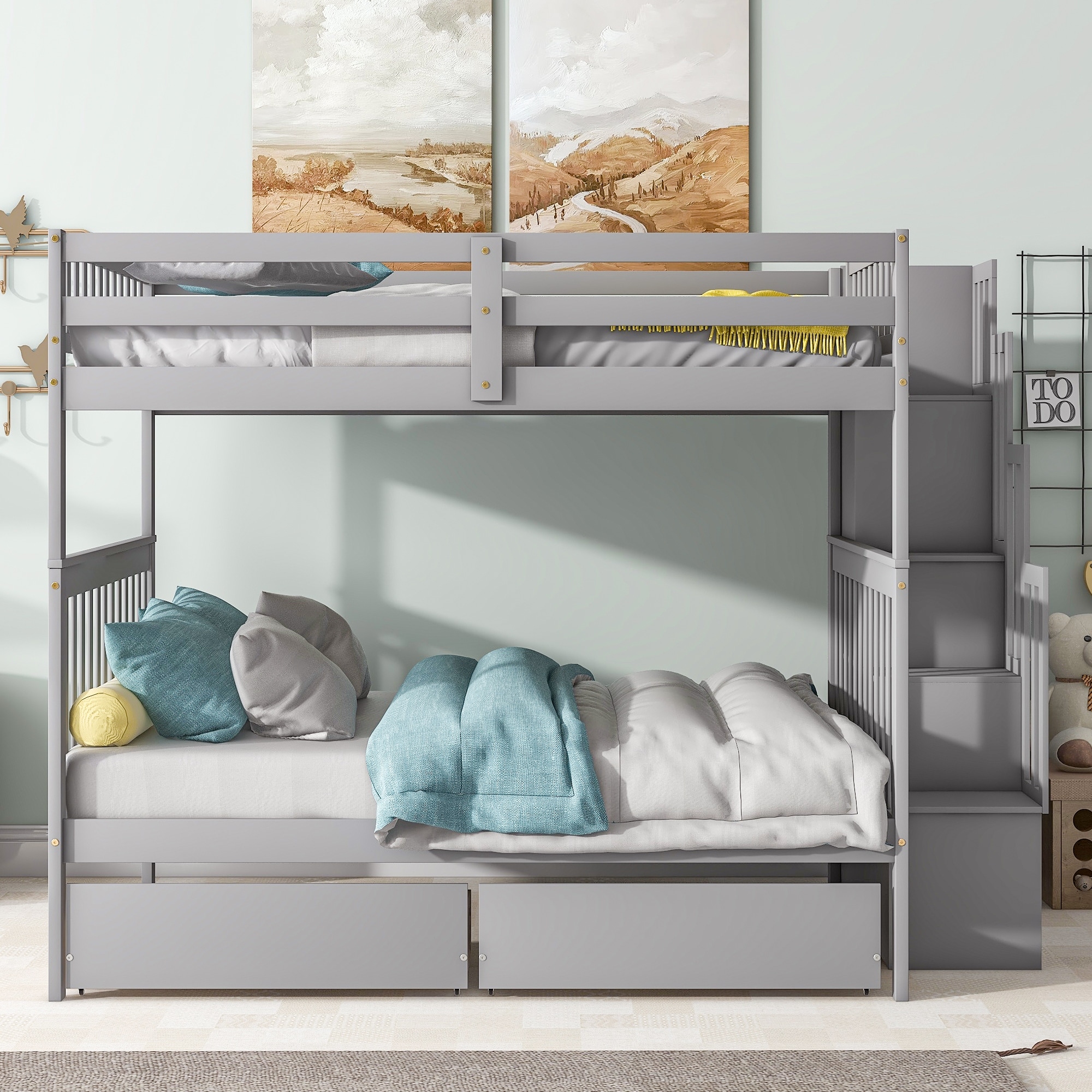 Twin bed deals with detachable rails